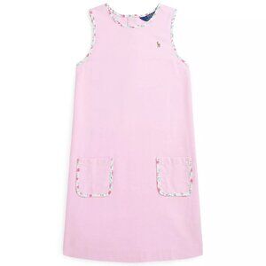 POLO Ralph Lauren Pink Big Girl Oxford Dress 16